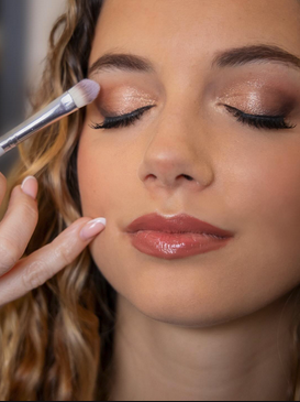 Mise en beauté mariée Genève maquillage longue tenue